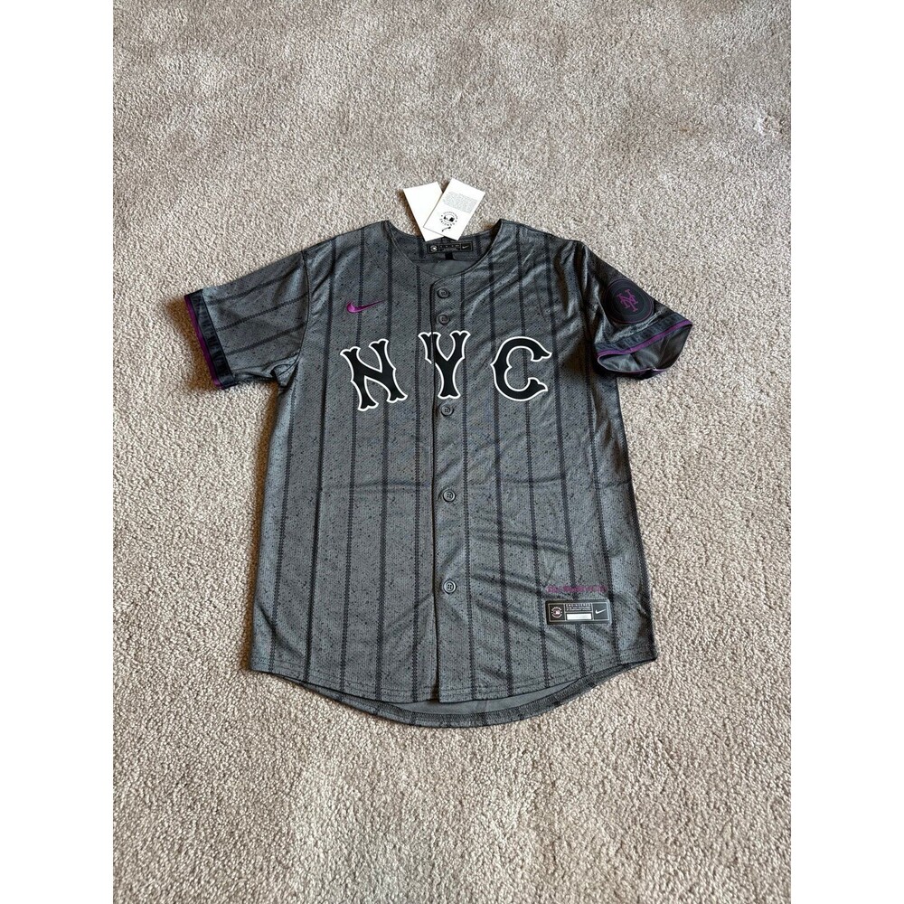 New York Mets Nike NWT City Connect Youth MLB Jersey Size Medium